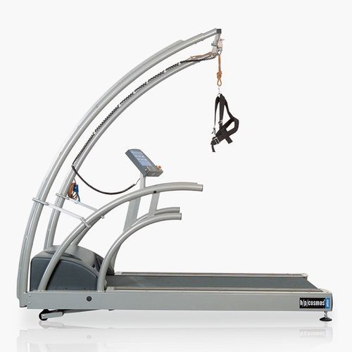 Tapis roulant con corrimano - pulsar® 3p - h/p/cosmos sports & medical - con imbracatura