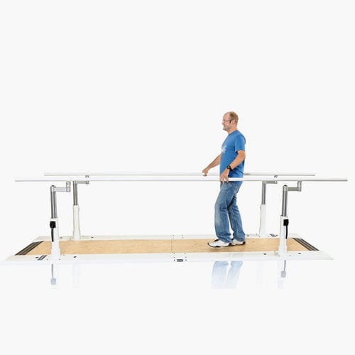 Parallele per riabilitazione ad altezza regolabile - parawalk® - h/p/cosmos sports & medical - a base fissa