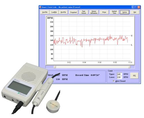 Software di gestione - Smart-Fetal-Link for Windows® Ver. 2 - Hadeco - per esami ginecologici / per esami ostetrici