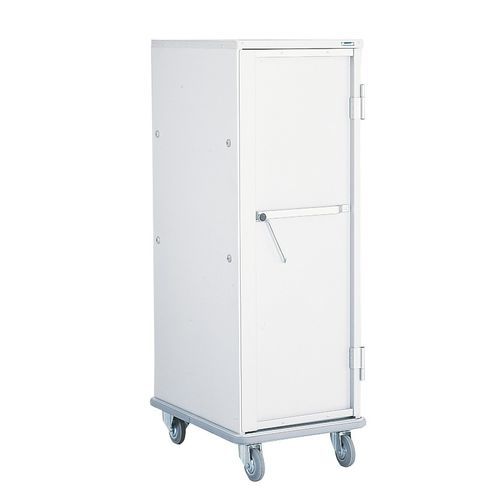 Carrello di servizio - CBA2000 - Hammerlit - in alluminio / in alluminio anodizzato / 1 porta