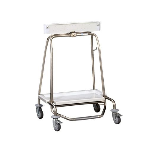 Carrello portarifiuti - MS41 - Hammerlit - in acciaio inossidabile / 1 sacco / mobile