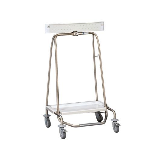 Carrello portarifiuti - MS71 - Hammerlit - in acciaio inossidabile / in plastica / 1 sacco
