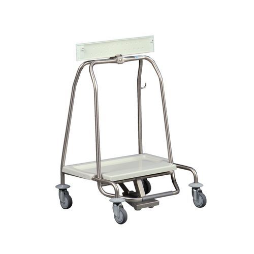 Carrello portarifiuti - MS43 - Hammerlit - in acciaio inossidabile / 1 sacco / mobile