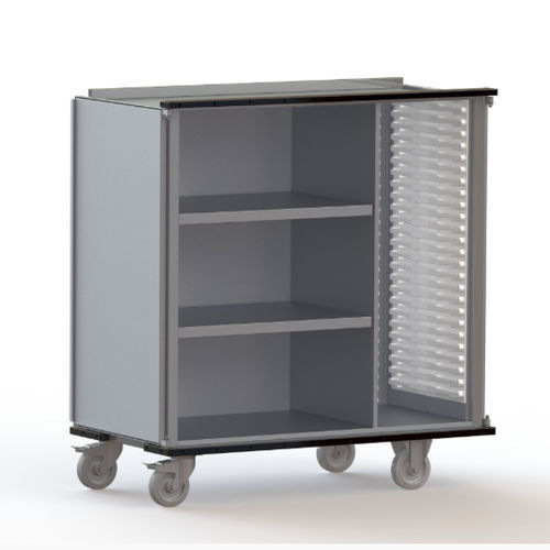 Carrello di stoccaggio - RGAE330MLT - Hammerlit - di trasporto / in alluminio anodizzato / in acciaio inossidabile