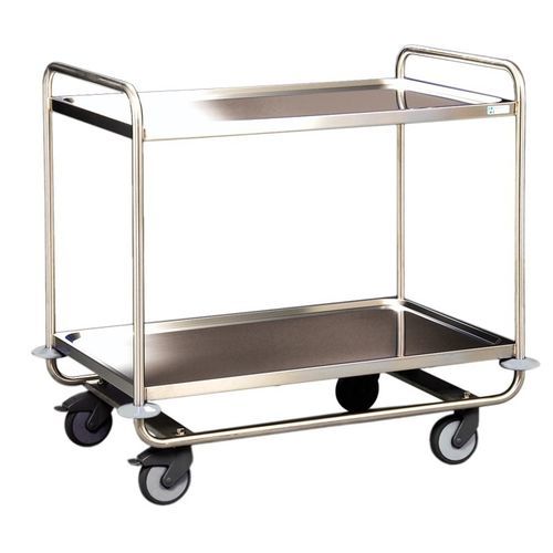 Carrello di servizio - MW38L - Hammerlit - in acciaio inossidabile / 3 ripiani / con ripiano