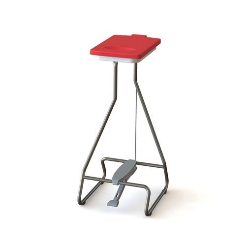Carrello portabiancheria industriale - W155LT - Hammerlit - portarifiuti / per biancheria / 1 sacco