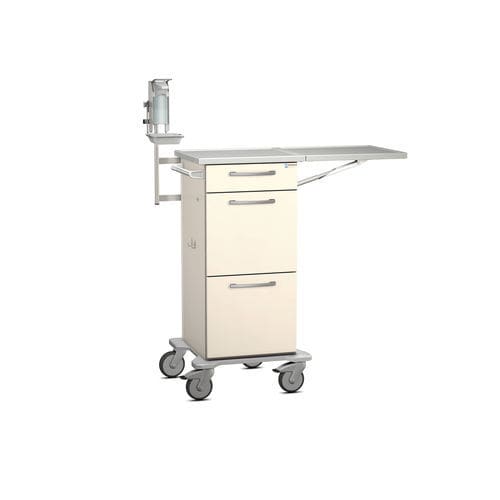 Carrello medico - K42 - Modell 7 - Hammerlit - ospedaliero / per cartelle mediche / con cassetti