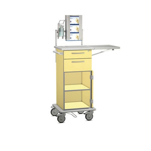 Carrello medico - K42 - Modell 8 - Hammerlit - ospedaliero / per trattamenti / con sportello battente