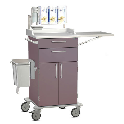 Carrello per trattamenti - K42 - Modell 12 - Hammerlit - con piano di appoggio / con sportello battente / con ripiano