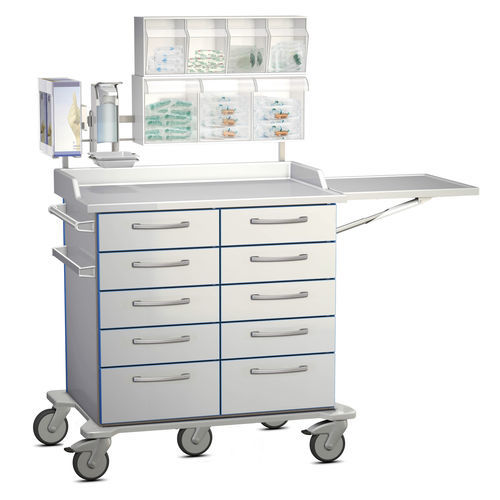 Carrello per endoscopia - K42 - Modell 22 - Hammerlit - per endoscopi flessibili / di stoccaggio / con cassetti
