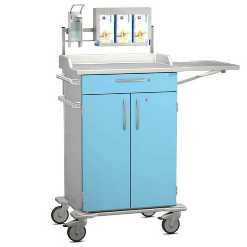 Carrello ospedaliero - K42 - Modell 31 - Hammerlit - di distribuzione di farmaci / con ante battenti / a doppia porta