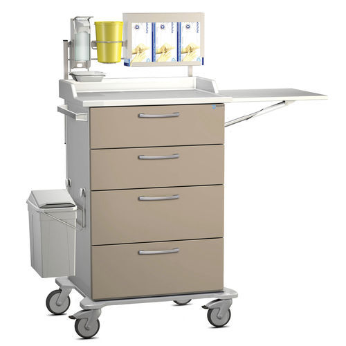 Carrello ospedaliero - K42 - Modell 32 - Hammerlit - per trattamenti / in plastica / con cestello per rifiuti