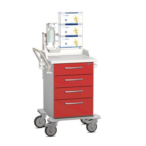 Carrello medico - K42 - Modell 6 - Hammerlit - ospedaliero / da laboratorio / per campioni