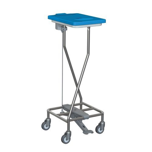Carrello portabiancheria per sacchi sporchi - W165LT - Hammerlit - per biancheria / con pedale / 1 sacco