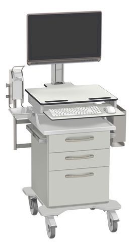 Carrello medico - P1080A2P0192C00 - Hammerlit - ospedaliero / per trattamenti / in acciaio inossidabile