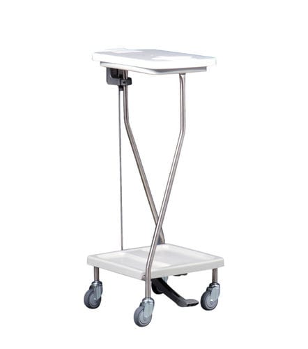 Carrello di trasporto - MS165LTD - Hammerlit - portarifiuti / in acciaio inossidabile / 1 sacco