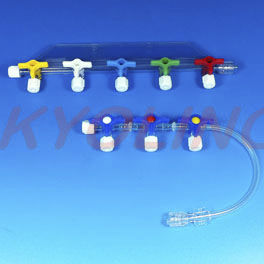 Rampa di infusione a 3 vie - 7 series - Hangzhou Jinlin Medical Appliances   - a 5 vie / per terapia intensiva