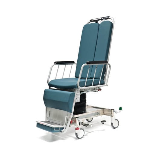 Poltrona per trattamenti clinici ad a - VIC - Hausted Patient Handling Systems - a 3 sezioni / con poggiagambe / con poggiapiedi