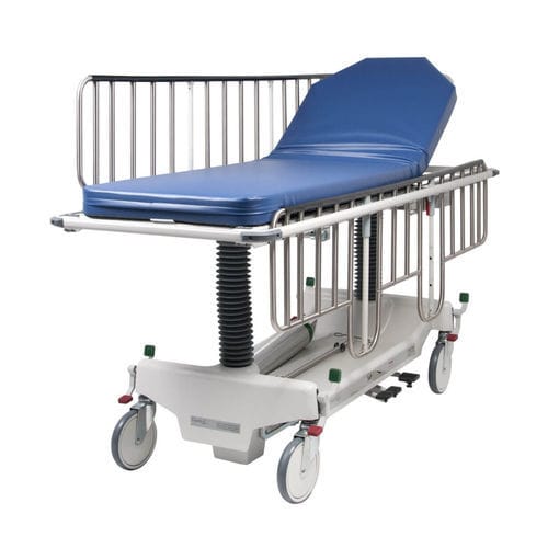 Barella con carrello da trasporto - Youth - Hausted Patient Handling Systems - pneumatica / Trendelenburg / pediatrica