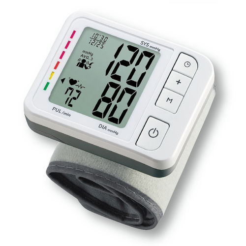 Sfigmomanometro elettronico automatico - HL158BU - HEALTH & LIFE   - per polso / con connessione wireless / a batteria ricaricabile