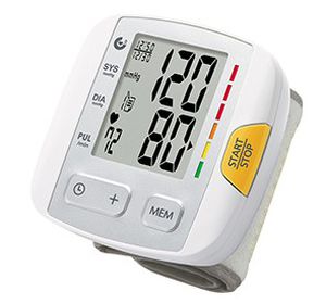 Sfigmomanometro elettronico automatico - HL158RD - HEALTH & LIFE   - per polso / con connessione wireless / con bracciale integrato