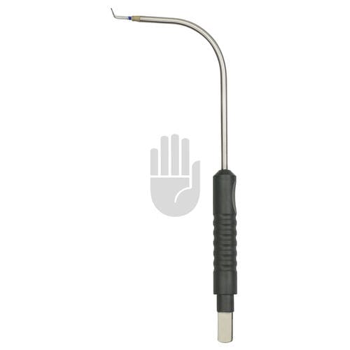 Elettrodo ORL - HF9695-01 - HEBUmedical   - di coagulazione / bipolare / curvo