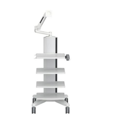 Carrello medico - „Arztpraxis“ - HEBUmedical   - per endoscopia / per monitor / in alluminio