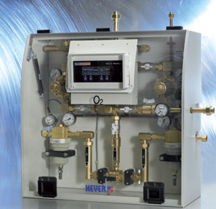 Pannello di riduzione della pressione per gas medicali - 538-3101 - Heyer Aerotech  