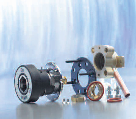 Presa DIN - 643-4410 - Heyer Aerotech   - per sistemi di distribuzione di gas medicali / per gas medicali