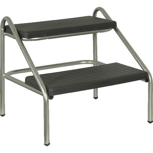 Predellino 2 gradini - H44 - Hidemar - in acciaio inossidabile / antiscivolo