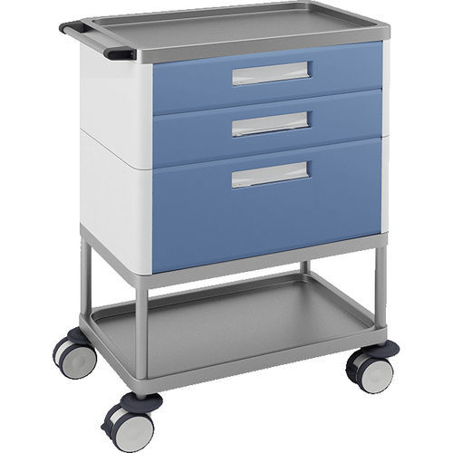 Carrello medico - H773 - Hidemar - per uso generale / multifunzione / in acciaio inossidabile