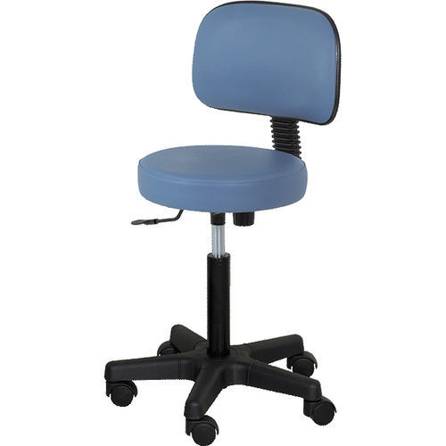Sgabello per ambulatorio - H159 - Hidemar - ad altezza regolabile / pneumatico / con schienale
