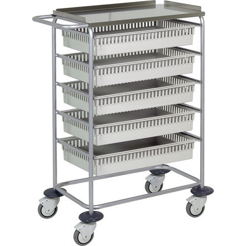 Carrello ospedaliero - H500.5M - Hidemar - per uso generale / per strumenti / di trasporto