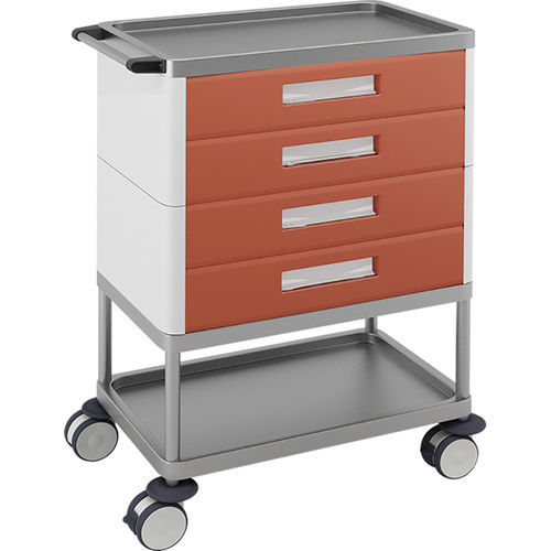 Carrello medico - H794 - Hidemar - per uso generale / multifunzione / in acciaio inossidabile