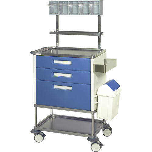 Carrello medico - H773EP - Hidemar - ospedaliero / per uso generale / per strumenti