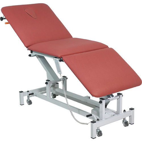 Lettino da visita per fisioterapia - H06 - Hidemar - elettrico / ad altezza regolabile / con schienale regolabile