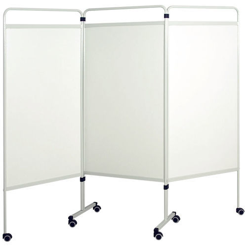 Paravento medicale mobile - H263 - Hidemar - pieghevole / 3 pannelli