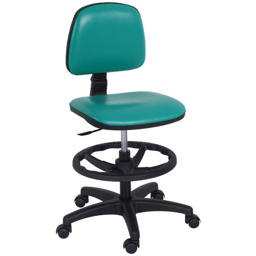 Sgabello per ambulatorio - H171 - Hidemar - ad altezza regolabile / con schienale / con rotelle