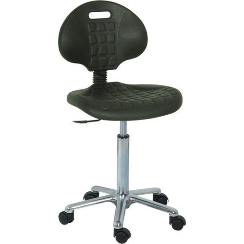 Sgabello per ambulatorio - H195 - Hidemar - ad altezza regolabile / con rotelle / con schienale