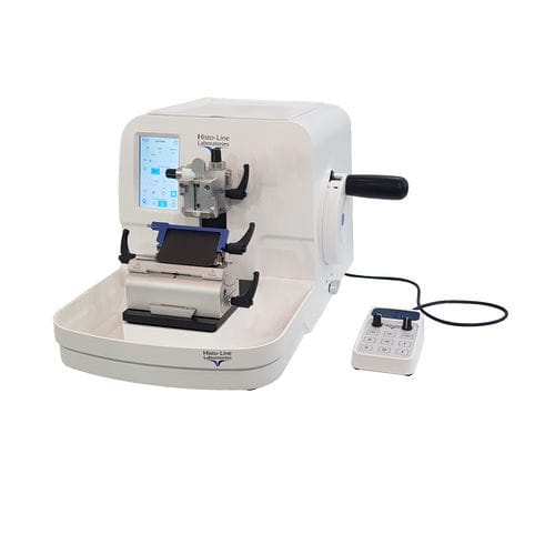 Microtomo rotativo - Gemini-MRS3500-S  - Histo-Line Laboratories - semiautomatico / per istologia / da ricerca