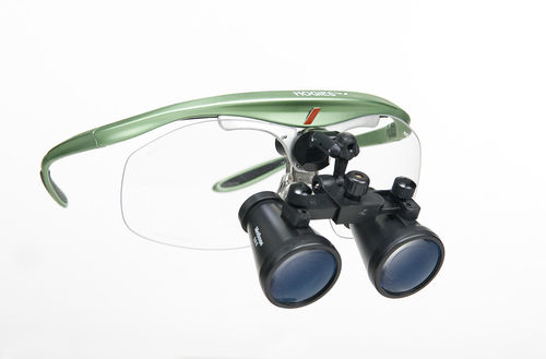 Occhiali binoculari con montatura - MiniScope 3.0X - Hogies - con sistema ribaltabile