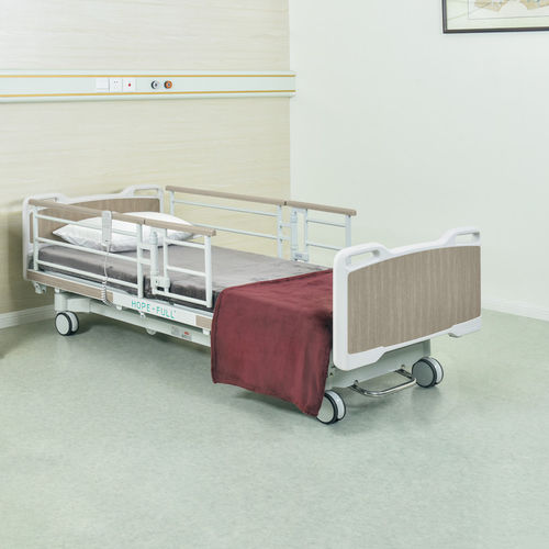 Letto per lungodegenza - H538a - Hopefull Medical Equipment - elettrico / ad altezza fissa / con rotelle
