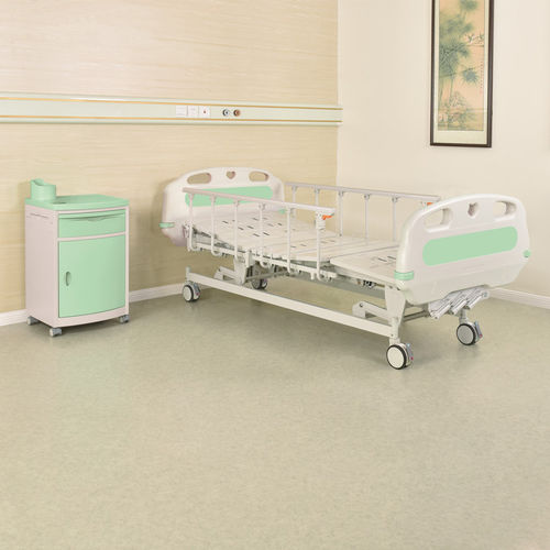 Letto da ospedale - D656a - Hopefull Medical Equipment - manuale / ad altezza regolabile / con rotelle
