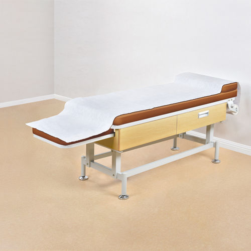Lettino da visita per adulto - Zc200p - Hopefull Medical Equipment - manuale / ad altezza fissa / con scomparti