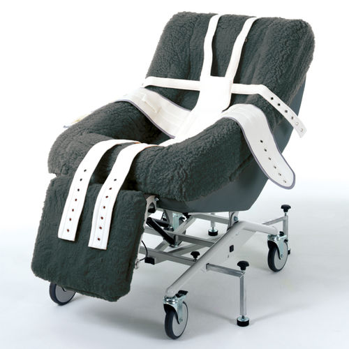 Poltrona da riposo inclinabile - V102-4100 - Horcher Medical Systems - manuale / con rotelle / con poggiagambe