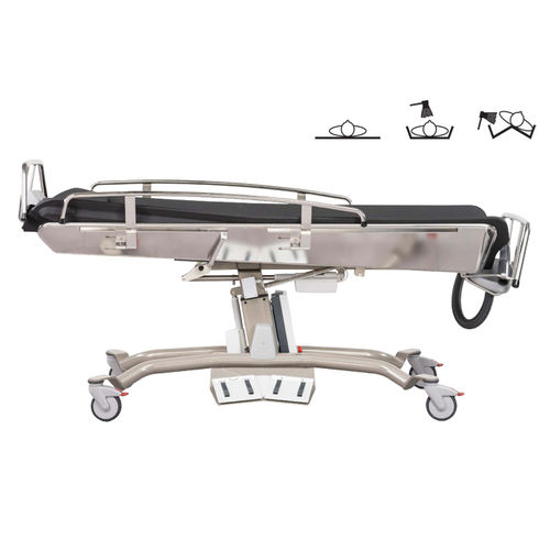Carrello da doccia ad altezza regolabile - H5000 - Horcher Medical Systems - elettrico / bariatrico