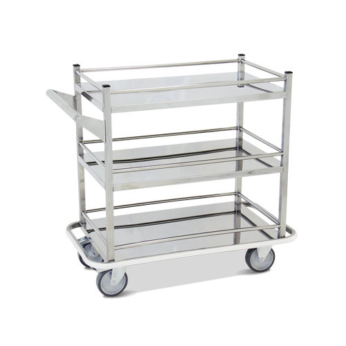 Carrello medico - HM.2012B - Hospimetal - per strumenti / di trasporto / in acciaio inossidabile