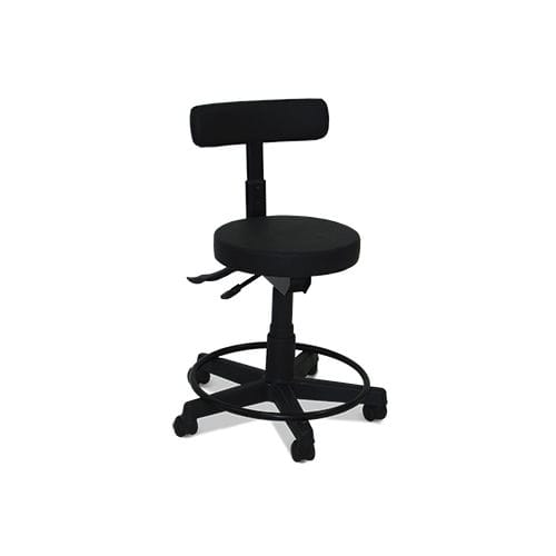 Sgabello per struttura sanitaria - HM.2021G - Hospimetal - ad altezza regolabile / girevole / con rotelle