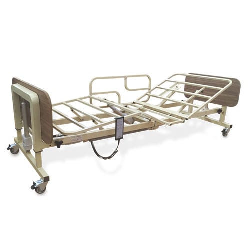 Letto per cure domiciliari - HM.3000 - Hospimetal - elettrico / ad altezza regolabile / pieghevole
