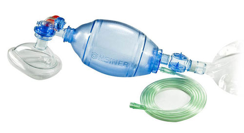 Rianimatore manuale per adulti - 60111 - Hsiner   - in PVC / monouso / con valvole di sovrapressione e PEEP